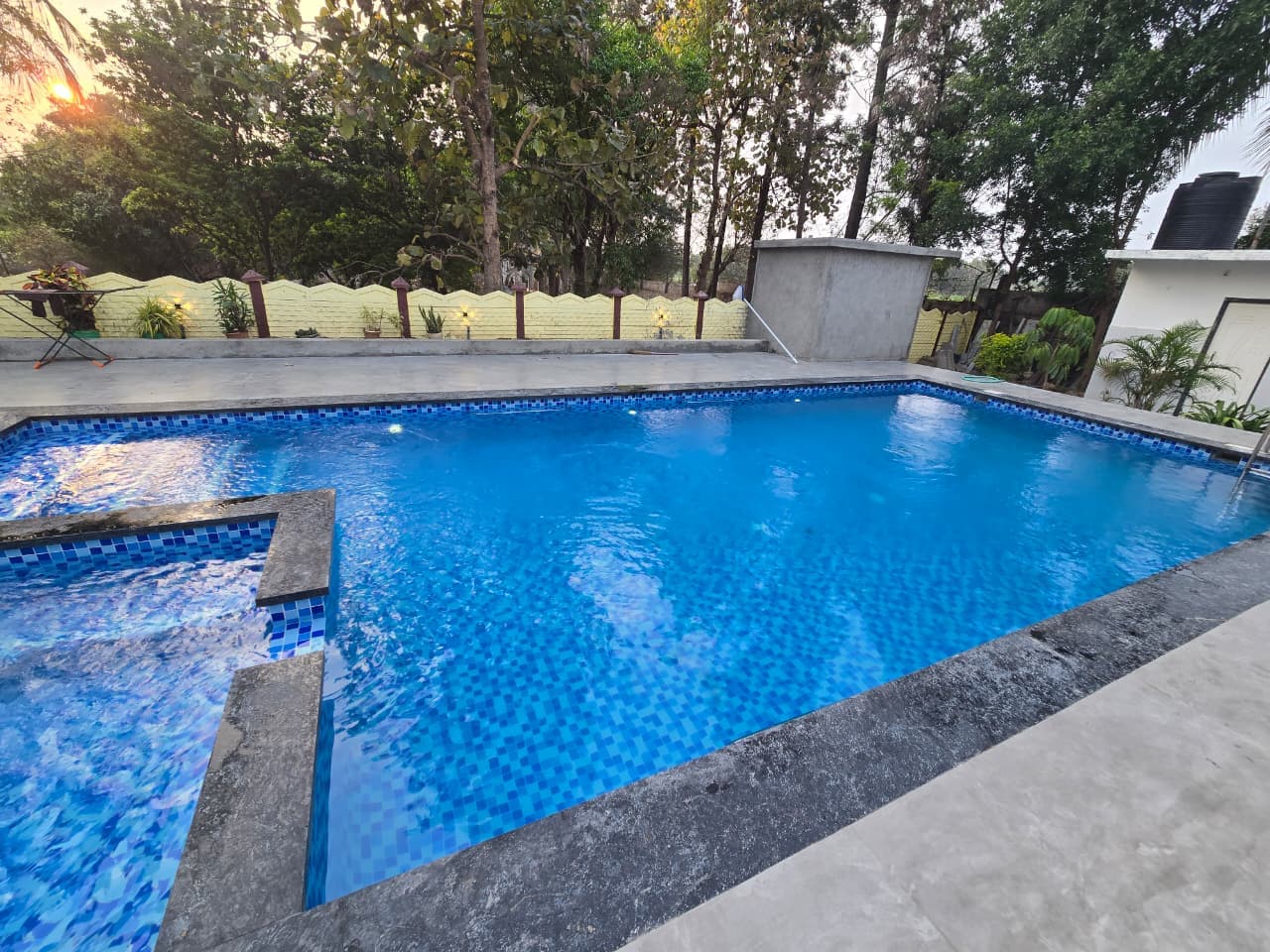 Swimming pool during the day